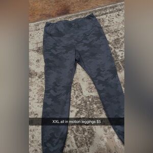 All in Motion women’s Leggings - Dark Gray Camouflage